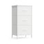 SONGMICS прикроватная тумба, 4 ящика, 39,6 × 73,7 × 30 см