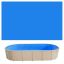 Oval pool liner VEVOR, UniBead, 375 × 610 cm