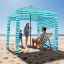 Beach gazebo VEVOR SSCA-01, with side wall, 183 × 183 cm