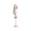 VASAGLE Freestanding Clothes Rack, 8 Hooks, Pink, 30 × 175 × 30 cm