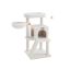 Kassi kraapimispost 61,5x85,2x96cm, valge/beež