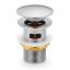 Washbasin stopper AkordV2, with overflow