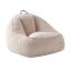 Pouf Mark Adler Comfy 4.0, with backrest, Beige, 23 × 43 × 43 cm