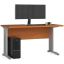 Desk BM-135 AkordV2, brown, 135 × 76 × 60 cm