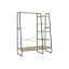 Riidepuuriiul 45x120x160cm., must/helepruun