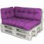 Seating area cushion, 120 × 80 × 18 cm