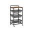 Serveeerimiskäru VASAGLE LRC040K01, 4 tasandit, 31,7 × 40 × 76 cm