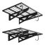 Wall shelves VEVOR MR2436, 2 tiers, 91.4 × 21 × 62 cm