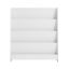 Laste riiul 30x88x80cm., valge värvusega