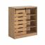 Комод 35x89x80см., коричневого/черного цвета