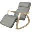 Kiiktool 56x80x90cm., hall/heledapruun