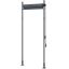 Side awning Outsunny 120x310cm., dark gray/black