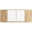Kapi pealiskapp AkordV2 S100, 2 ust, 100 × 55 × 50 cm