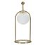 Table lamp Glamy Arc, 1 light point, 21 × 50 × 21 cm