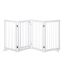 Dog enclosure PawHut 220x36x91cm., white