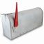 USA stiilis postkast, hall