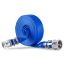 Tagasipesu PVC voolik 38 mm x 15,2 m, sinine, Camlock alumiiniumühendustega