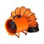 Kaasaskantav tööstuslik ventilaator, 254 mm, 255 W, 10 m kanalivoolikuga