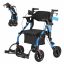 Walker and transport chair VEVOR HFK-9269KD-1, 2 in 1, 1070 × 730 × 920–1065 mm