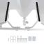 Boat trailer guides VEVOR XC2181, 2 pcs, 500 × 125 × 795 mm