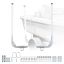Boat trailer guides VEVOR XC2178, 2 pcs, 425 × 125 × 1205 mm