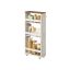 Kitchen cart VASAGLE LRC050K01, 4-tier, 15 × 86.5 × 43.2 cm