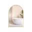Bathroom mirror SONGMICS LWM011AB01, 91 × 61 cm