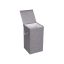 Linase imitatsiooniga pesukorv 85 L, hall