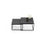 Kohvilaud Twin 70x70x42cm / 60x60x36 cm, valge
