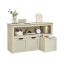 Mänguasjakast VASAGLE LHS380W01, riiulitega, 102 × 60 × 30 cm