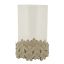 Mauro Ferretti Dune candlestick, with glass, Ø 14 × 21 cm