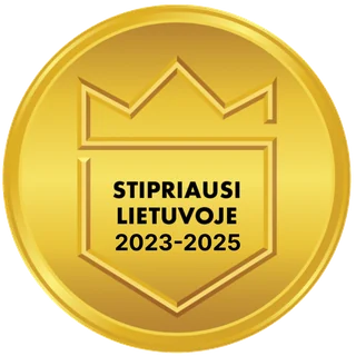 Stipriausi Lietuvoje 2023–2025